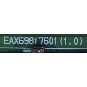 MAIN PARA TV LG / NUMERO DE PARTE EBR36009401 / EAX69817601(1.0) / 66708101 / MODELO 55UR772M0UB	